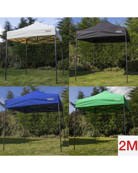 Woodside 2x2m Fully Waterproof Heavy Duty Pop Up Gazebo Carry Bag Sand Bags Woodside Products